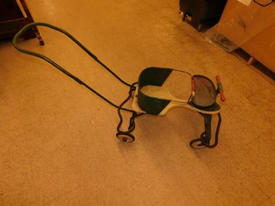 Vintage ‘50’s Taylor Tot Metal Stroller/Walker 51”x26”x19”