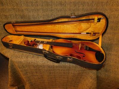 Vintage 1980’s JOSEF LORENZ 4/4 Student Violin, Czech Republic