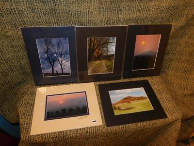 Lot of 5 Local Artist Allen Litten Photographs
