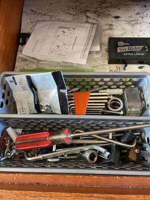 MISCELLANEOUS HAND TOOLS, PILL ORGANIZER, & MORE