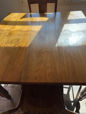 Table and 4 chairs