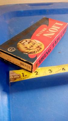 LOT 13 BOX OF OLD CAPS FOR TOY GUNS