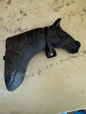 Cast iron horse