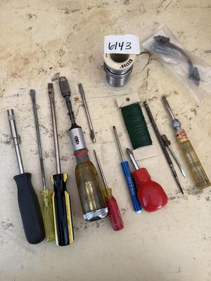 Straight screwdrivers