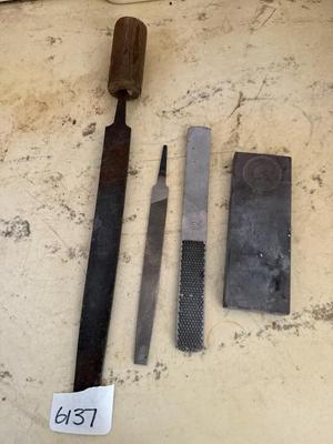 Files & sharpening stone