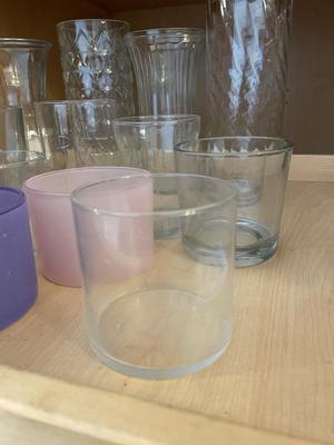 VASES AND CANDLE HOLDERS