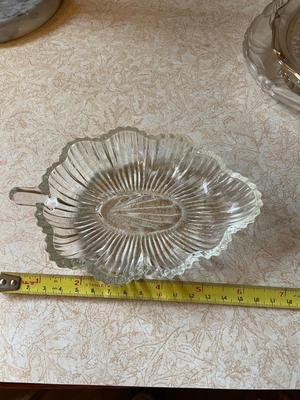 VARIETY OF SERVING PIECES, COASTERS AND TRAY