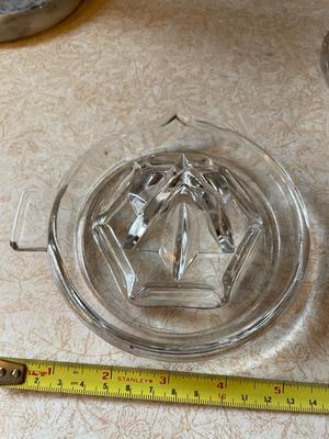 VARIETY OF SERVING PIECES, COASTERS AND TRAY