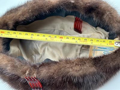 Miss May Fur Beret Style Hat
