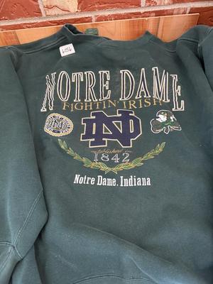 X-large vintage Notre Dame sweatshirt