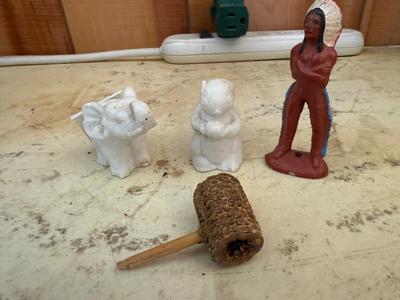 Elephant, squirrel etc