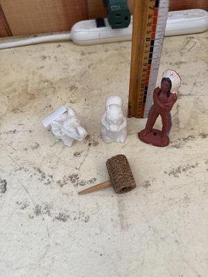 Elephant, squirrel etc