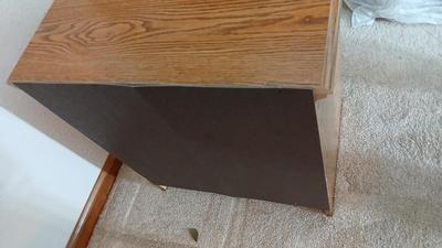 Sauder two drawer nightstand