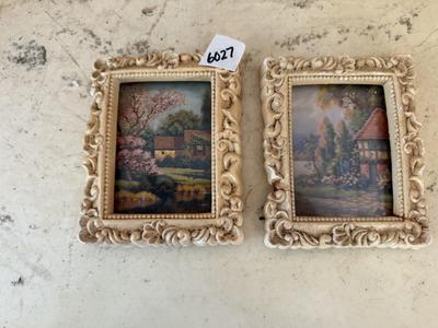Pair of paintings
