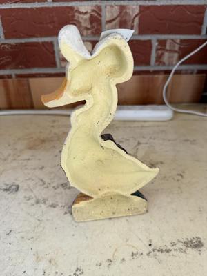Quirky duck doorstop