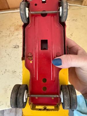 Tonya red dump truck