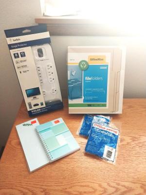New Belkin Surge Protecter-Files-Tabs and Note Paper