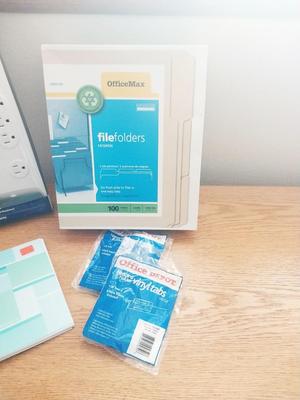 New Belkin Surge Protecter-Files-Tabs and Note Paper