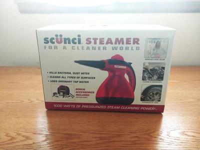 New in Box Scunci Steamer