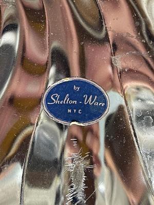 Vintage Shelton ware Silver-plate Tiered Serving tray
