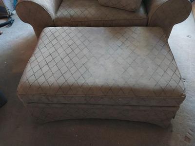 Broyhill Oversized Armchair and Ottoman