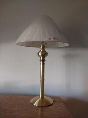 Brass Lamp and Nice Photo Frames