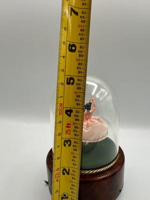 Vintage Swiss Reuge Dome Music Box of Dancers