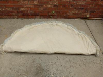 Round Fur Wall Hanging