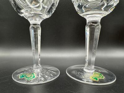 WATERFORD Crystal 7” Stemmed Glasses (See Details)