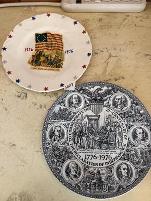 Patriotic plates