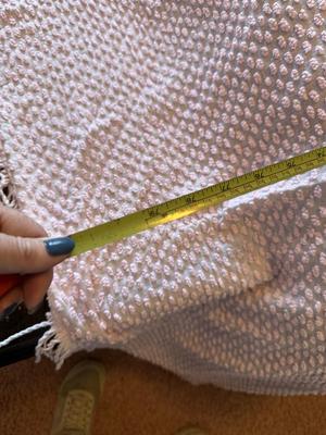Chenille bedspread