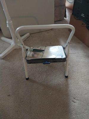 Holms Fan and New Folding Step Stool