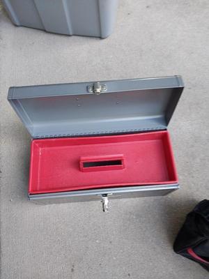 Craftsman Carry Toolbox and Craftsman Tool Bag