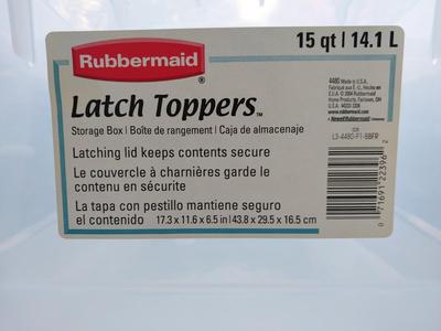 Small Storage Totes with Lids