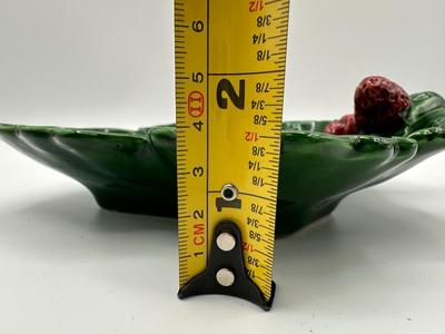 Vintage Strawberry Patch Dish - Made in Italy