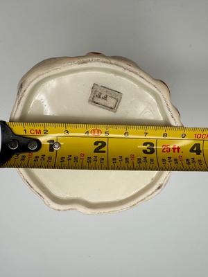1987 Fitz and Floyd Coral and Shells Tea Light Holder