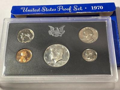1970-S (SMALL DATE) U.S. PROOF SET AS PICTURED.