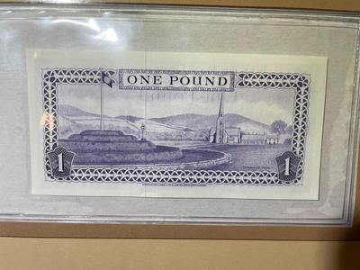 Isle of Man 1 Pound Banknote/Currency in Uncirculated Condition by Fleetwood as Pictured.