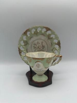 Japanese Teacup and Saucer