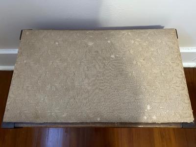 Vintage Wood Vanity Bench (See Details)