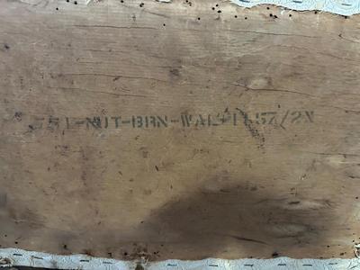 Vintage Wood Vanity Bench (See Details)