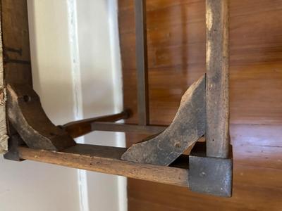 Vintage Wood Vanity Bench (See Details)