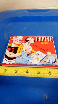 LOT 28 VINTAGE POPEYE PAINTS