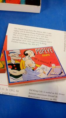 LOT 28 VINTAGE POPEYE PAINTS