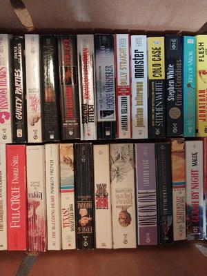 Box of Paperback Books (1)