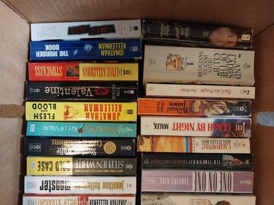 Box of Paperback Books (1)