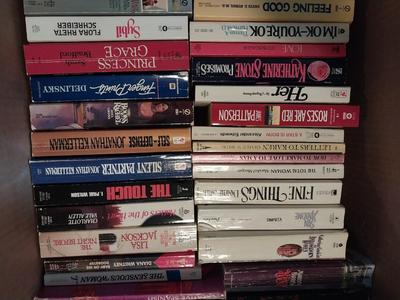 Box of Paperback Books (2)