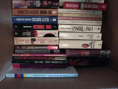 Box of Paperback Books (2)