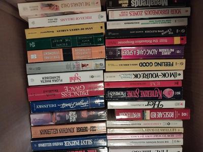 Box of Paperback Books (2)