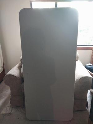 White Resin Folding Table